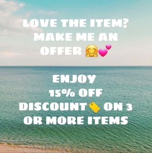 ❤ the item? Make me an offer! ENJOY DISCOUNTS 💝